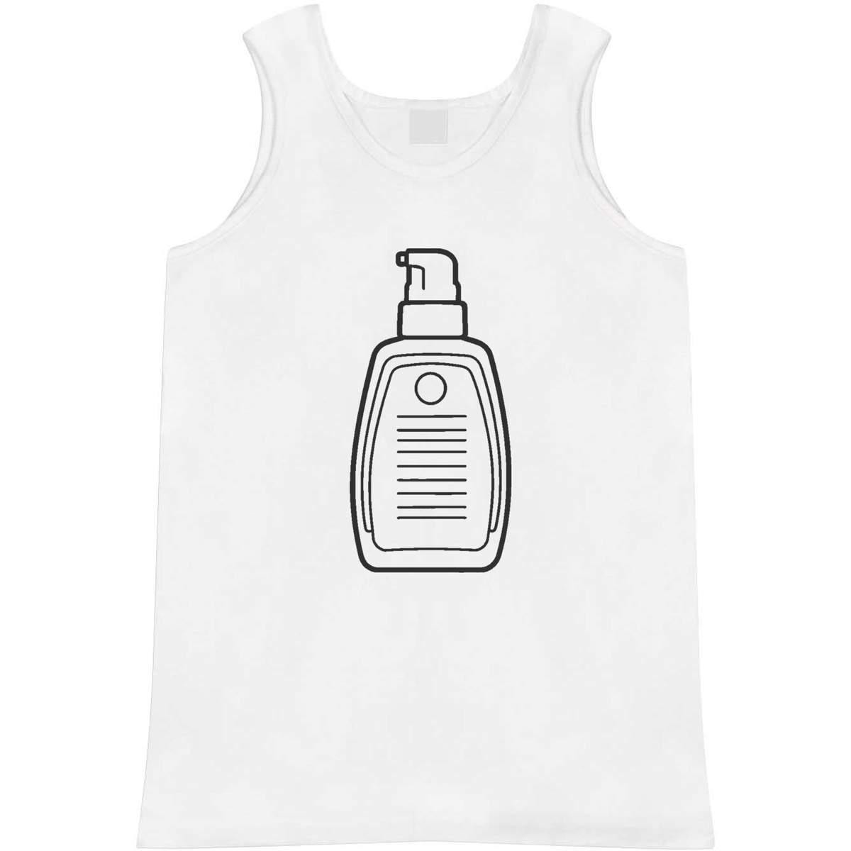 'Suncream Bottle' Adult Vest / Tank Top (AV060657)