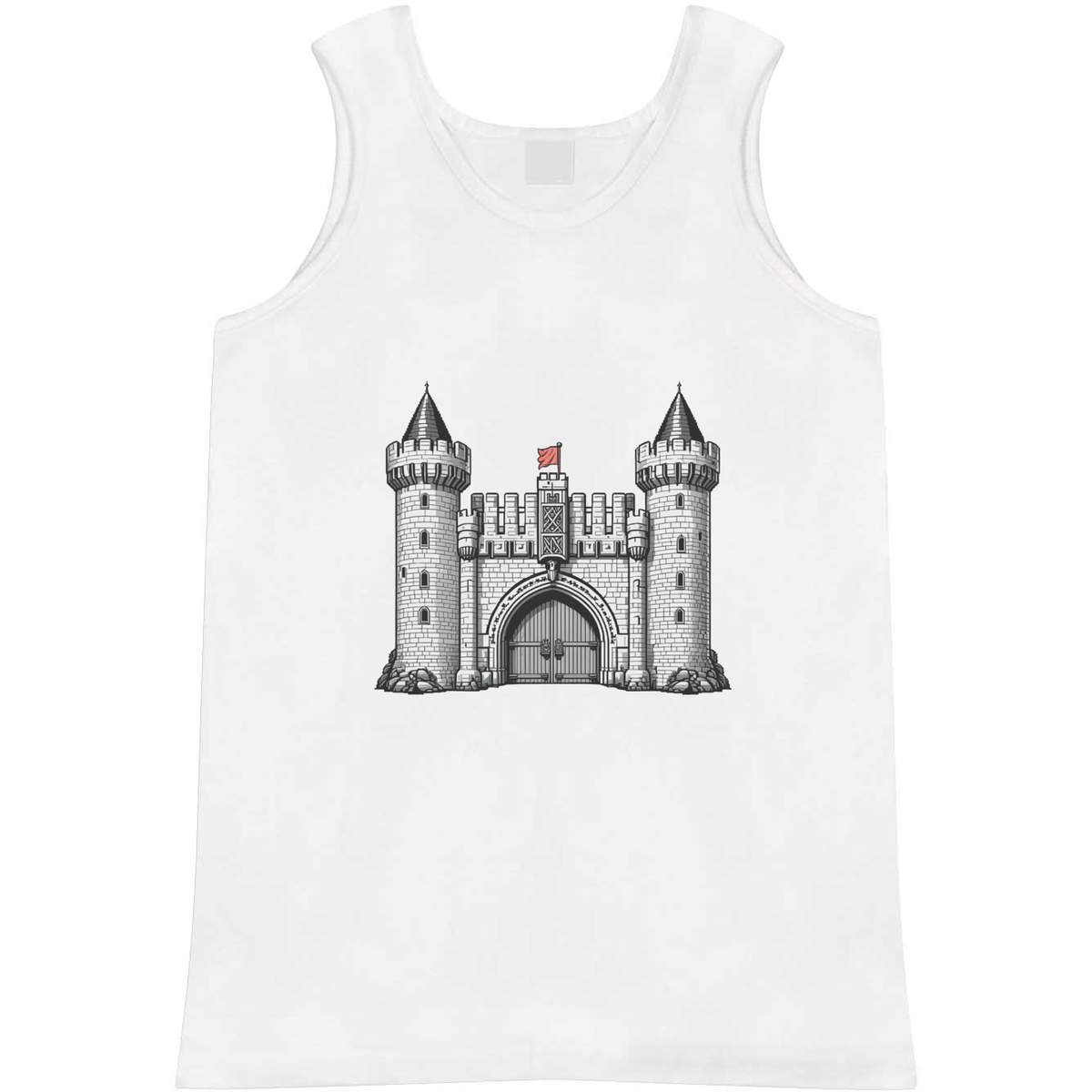'Medieval Castle Gate' Adult Vest / Tank Top (AV061677)