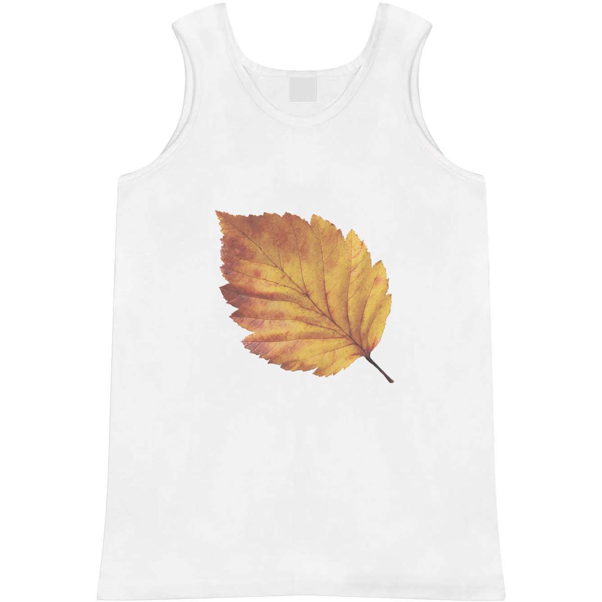 'Realistic Autumn Leaf' Adult Vest / Tank Top - Sleeveless Top for Gym, Training, Running, Sports and Summer (AV062040)