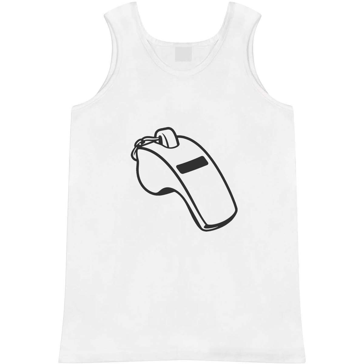 'Referee Whistle' Adult Vest / Tank Top (AV062253)