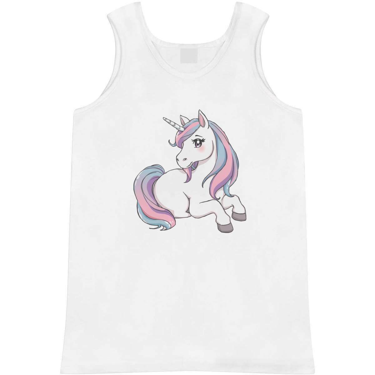 'Pastel Unicorn' Adult Vest / Tank Top (AV063355)