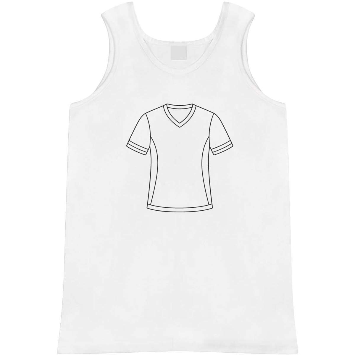 'Sport Jersey' Adult Vest / Tank Top (AV063538)