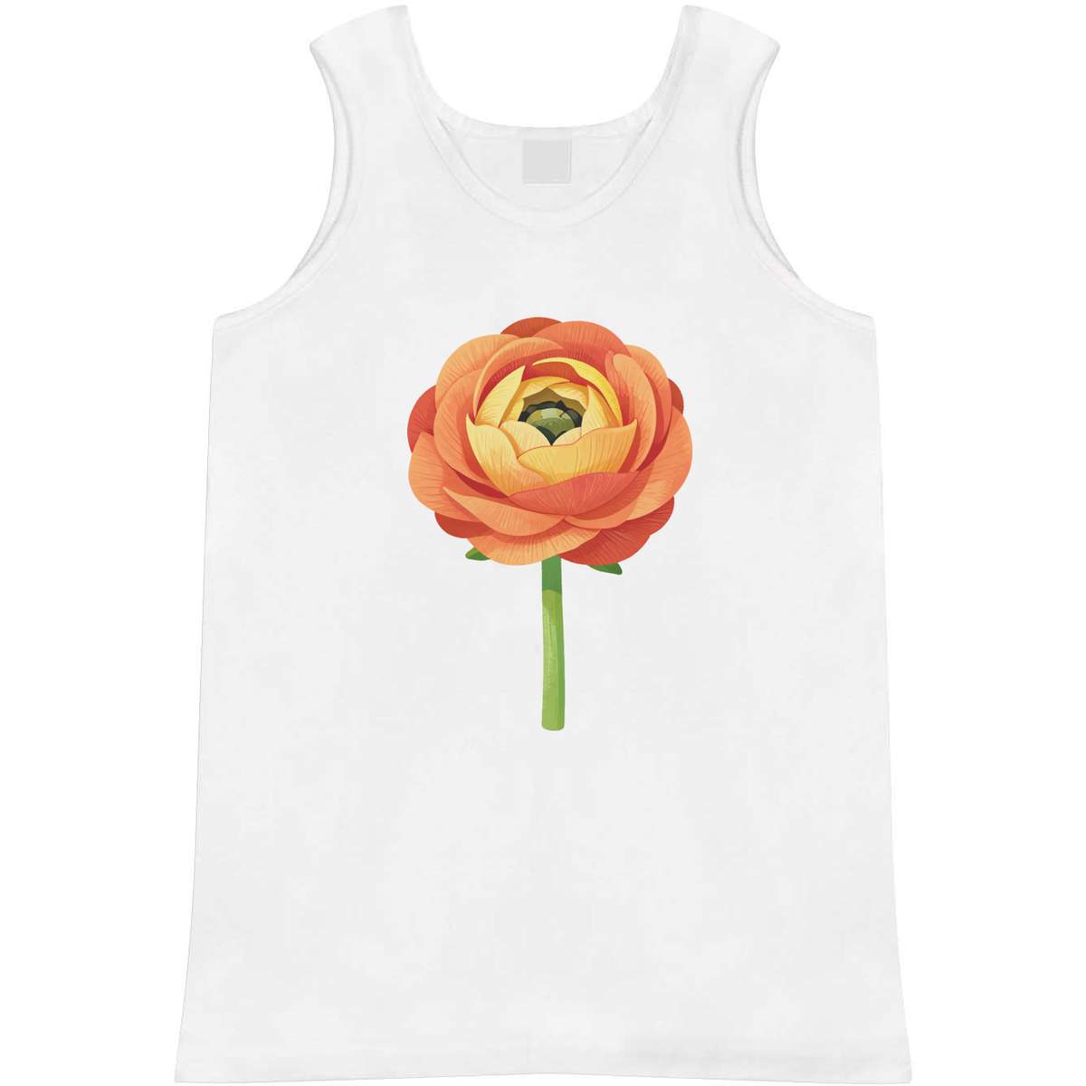 'Ranunculus Flower' Adult Vest / Tank Top (AV064256)