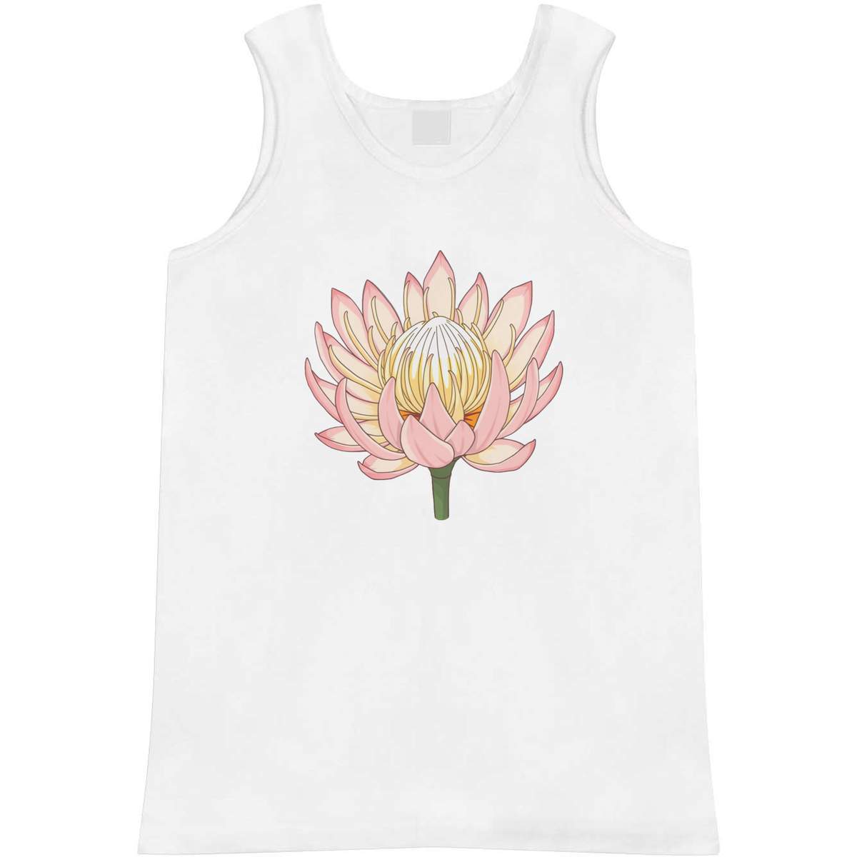 'Protea Flower' Adult Vest / Tank Top - Sleeveless Top for Gym, Training, Running, Sports and Summer (AV064274)