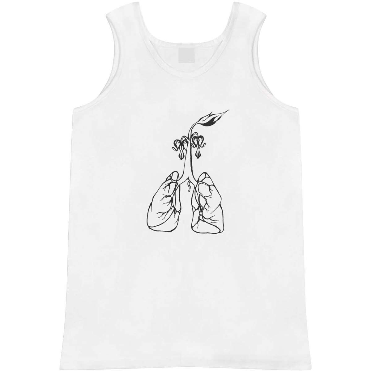 Extra Large 'Lung & Roots' Adult Vest / Tank Top (AV00042436)