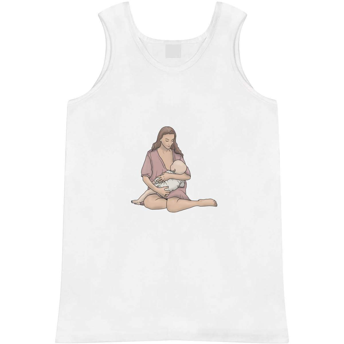 Extra Large 'Breastfeeding Mother' Adult Vest / Tank Top (AV00081734)