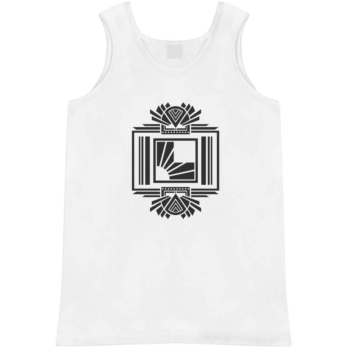 Extra Large 'Art Deco Shapes' Adult Vest / Tank Top (AV00093888)