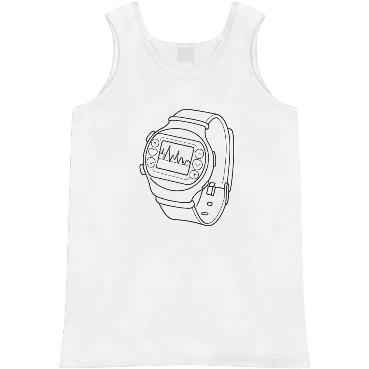 Extra Large 'Smart Watch Monitor' Adult Vest / Tank Top (AV00119670)