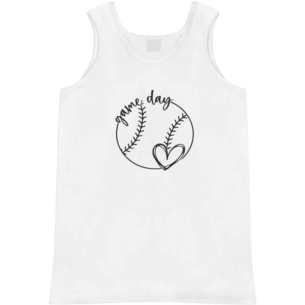 'Baseball Game Day' Adult Vest / Tank Top (AV046613) - Bild 9 von 10