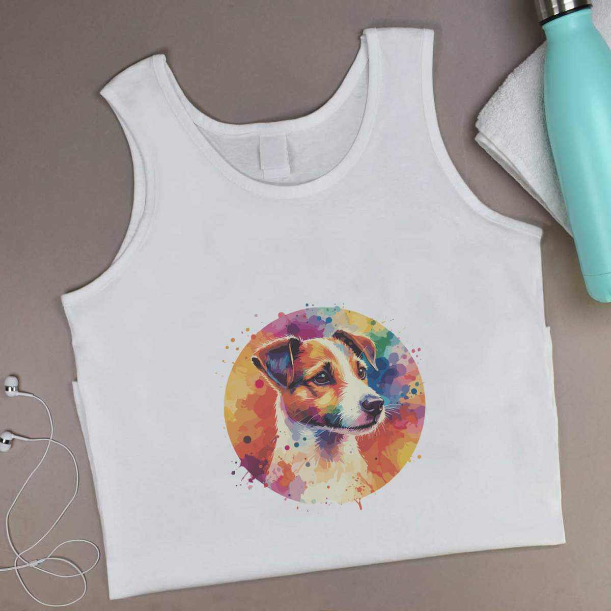 'Jack Russell Terrier' Kamizelka dla dorosłych / Tank top (AV047509) - Zdjęcie 10 z 10