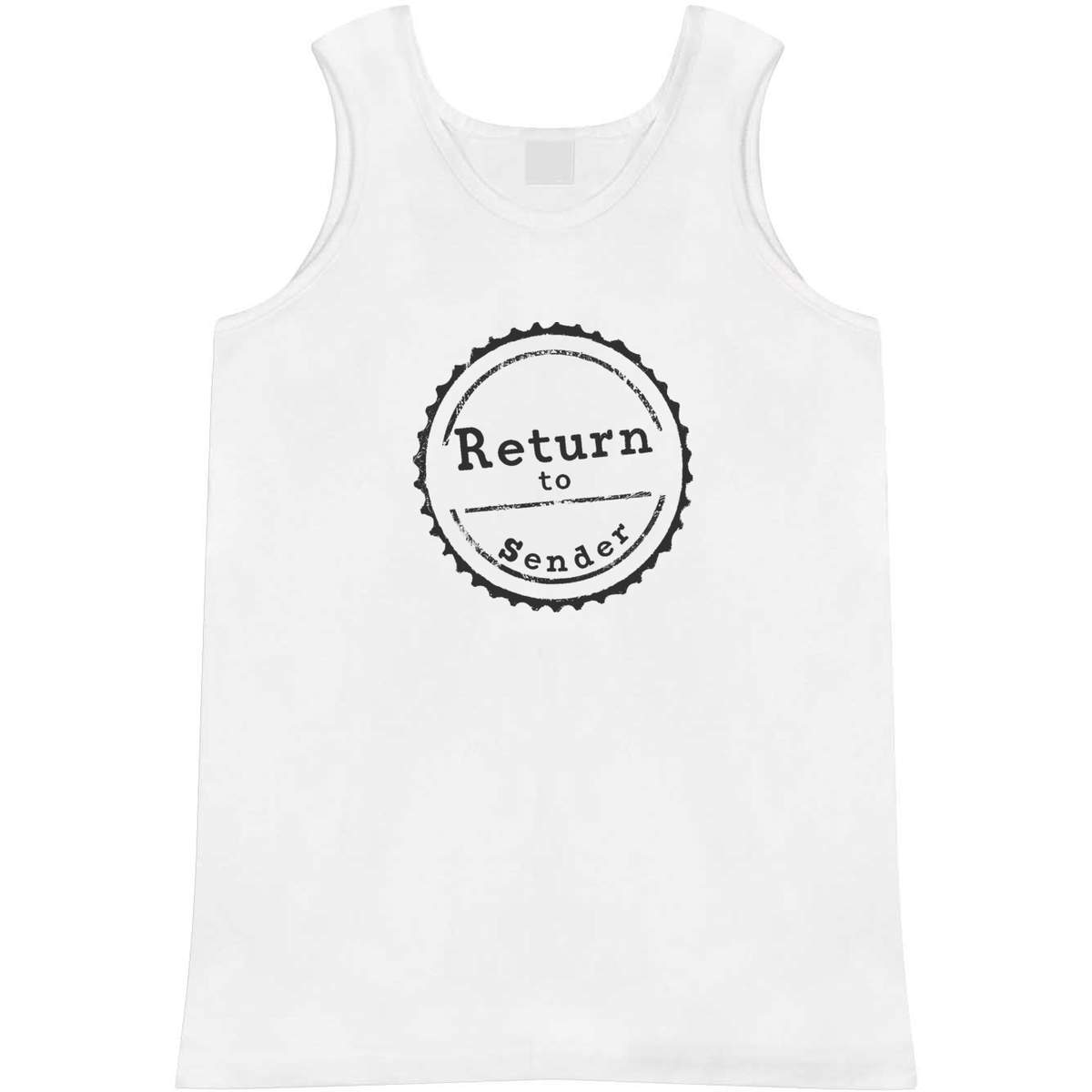 Extra Large 'Return to Sender' Adult Vest / Tank Top (AV00129822)