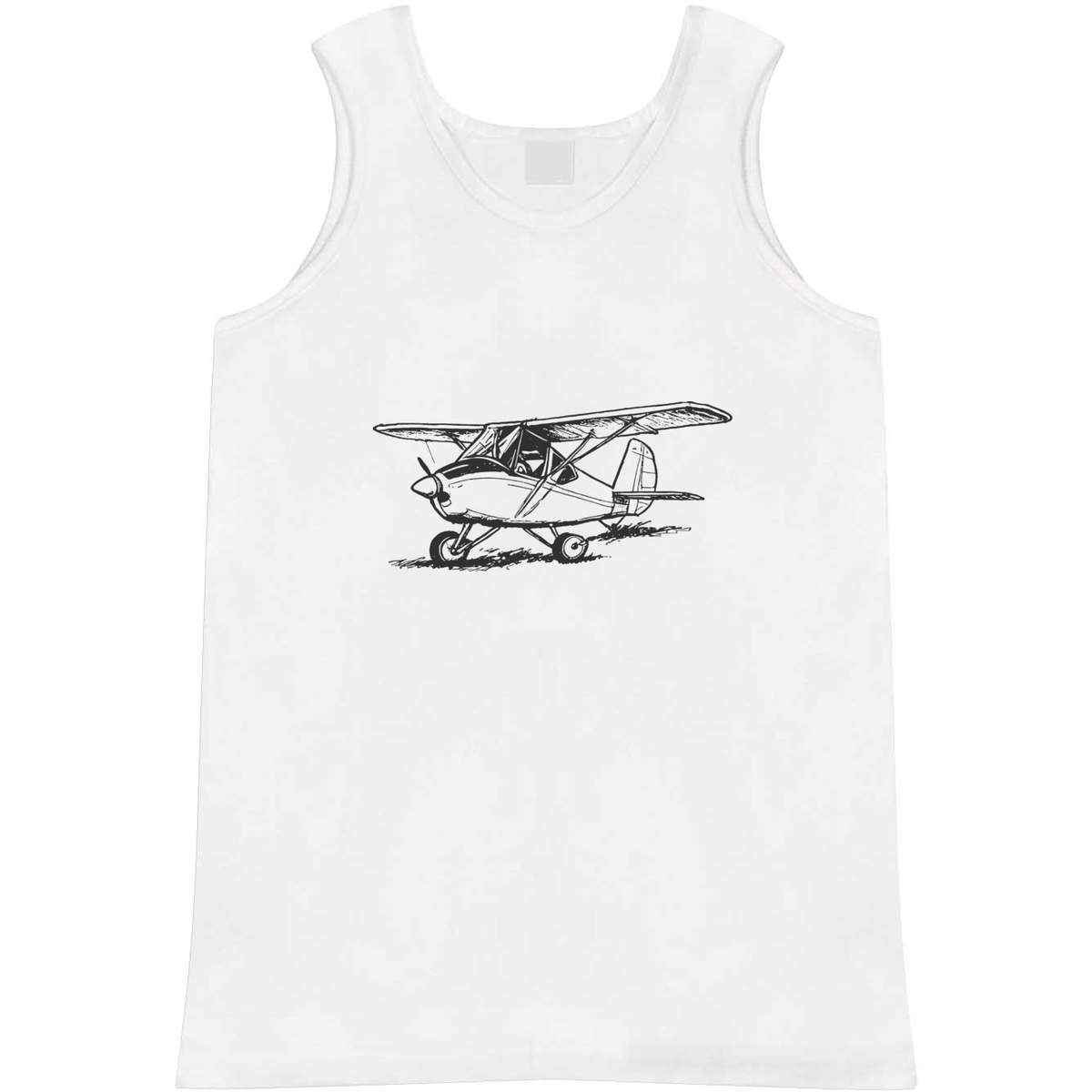 Extra Large 'Microlight Aircraft' Adult Vest / Tank Top (AV00130818)