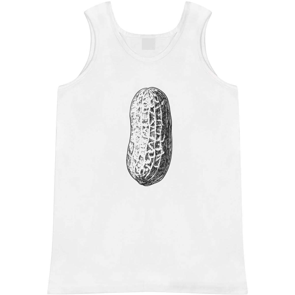 Extra Large 'Single Peanut' Adult Vest / Tank Top (AV00146202)