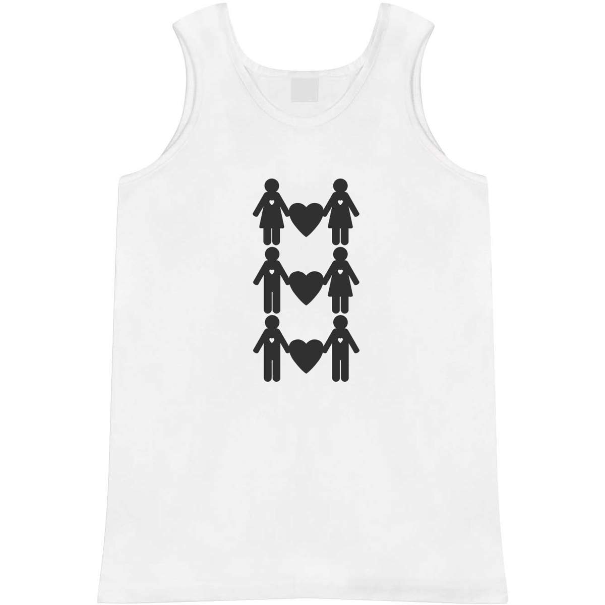 Extra Large 'Love is Love' Adult Vest / Tank Top (AV00150014)