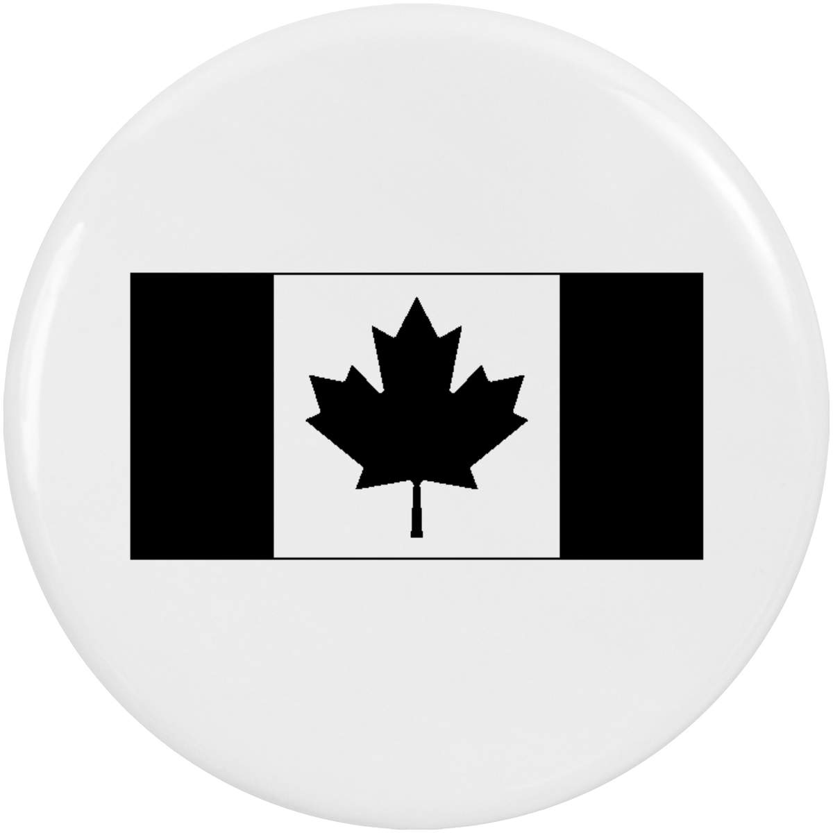 2 x 38mm 'Canadian Flag' Small Button Pin Badges (BB00087745)