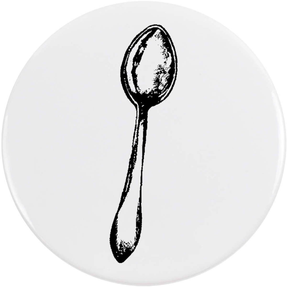 58mm 'Teaspoon' Medium Button Pin Badge (BB00017500)