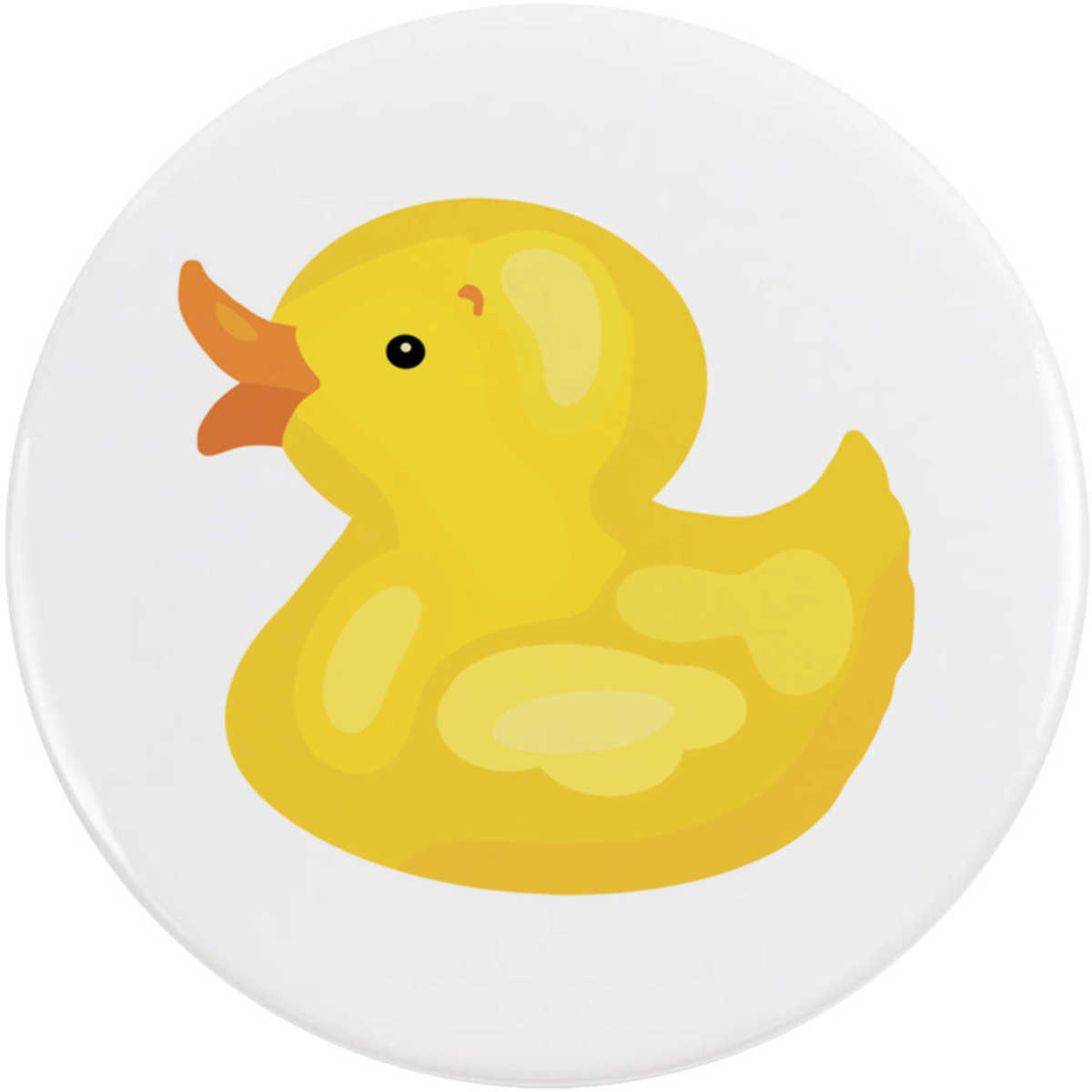 'Bath Toy Duck' Button Badge - 58mm - Pin Back / Lapel Badge for Clothes, Bags, Accessories and Gifts (BB00128340)