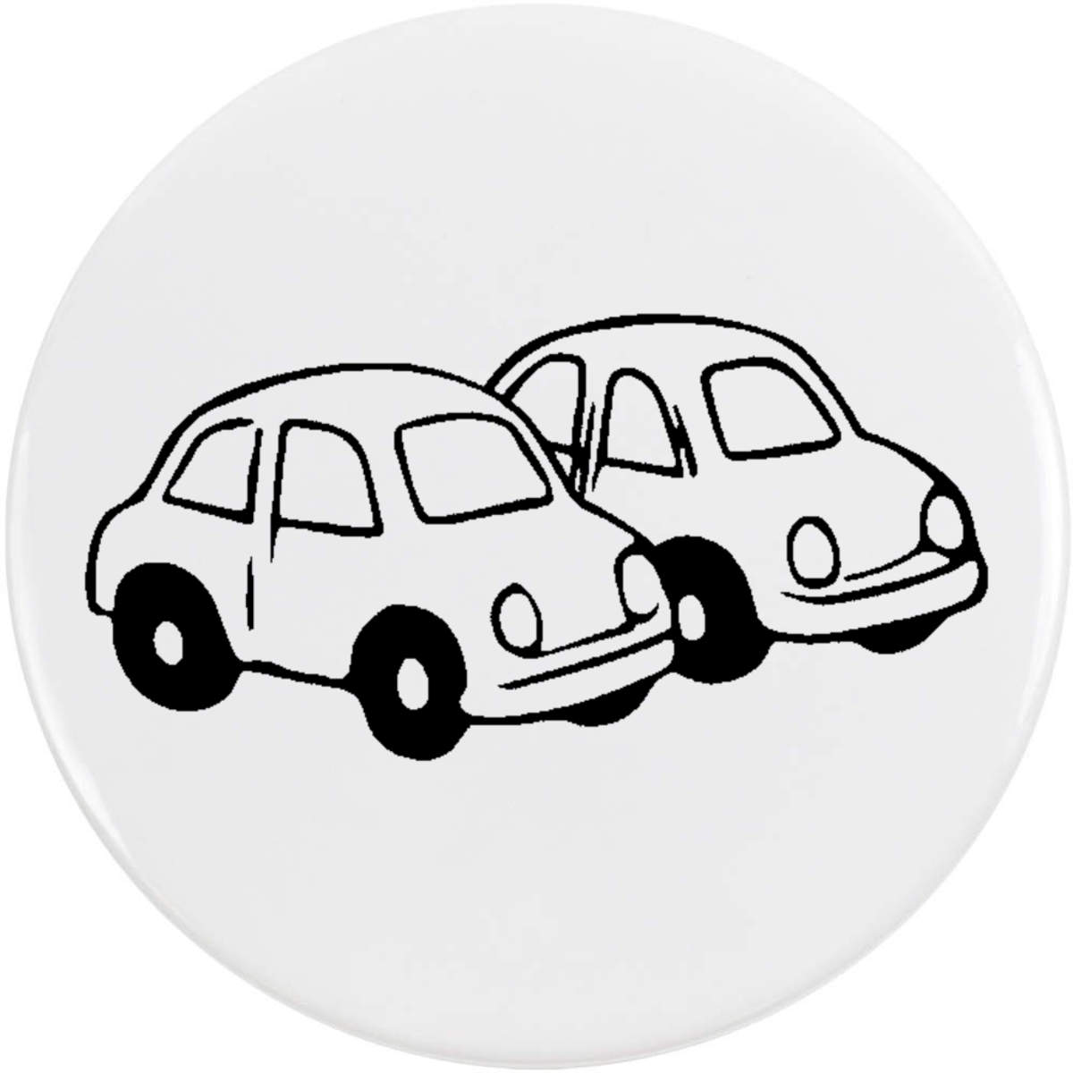 'Cars Vehicles' Button Badge - 58mm - Pin Back / Lapel Badge for Clothes, Bags, Accessories and Gifts (BB00146235)