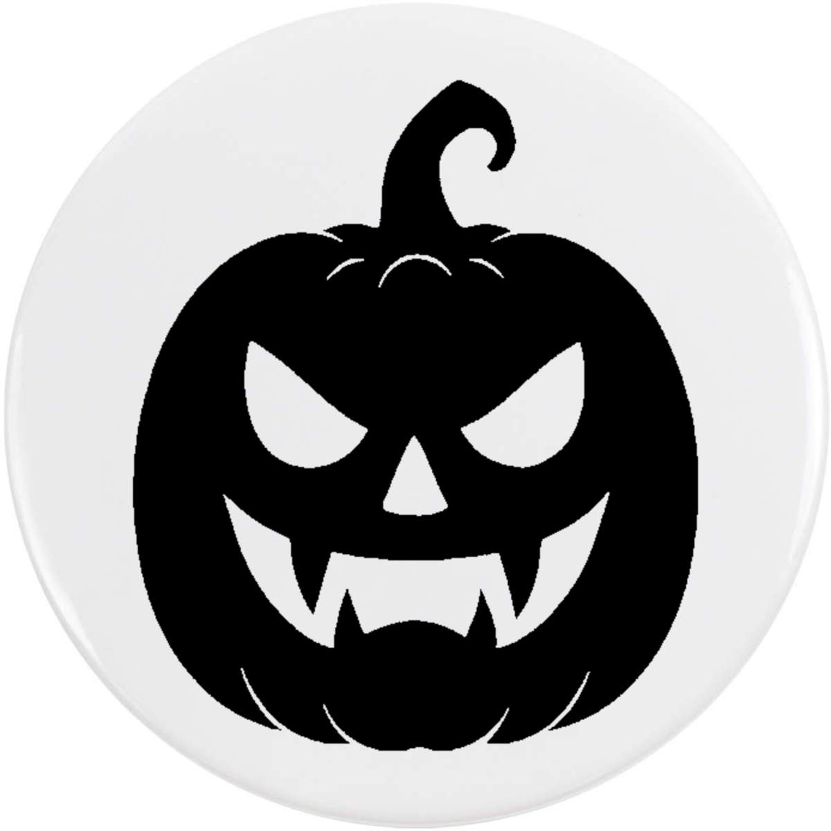 'Vampire Jack-O'-Lantern' Button Badge - 58mm - Pin Back / Lapel Badge for Clothes, Bags, Accessories and Gifts (BB00154015)