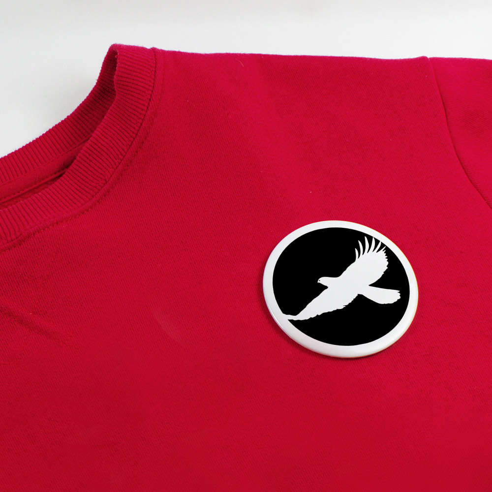 Insignes épingles à vente en gros boutons « Hawk Circle » (BB006960)