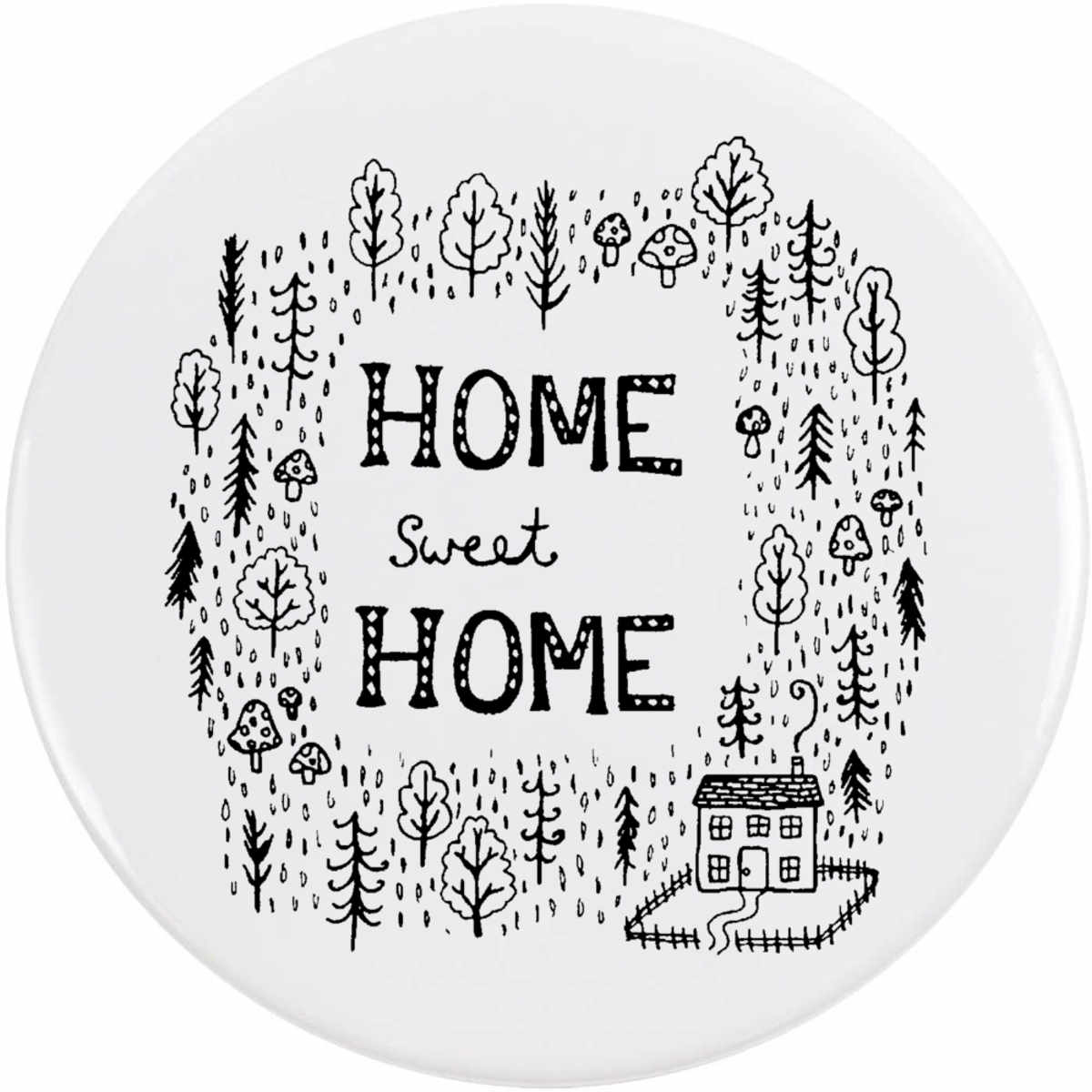 'Home Sweet Home' Button Pin Badges (BB010748)