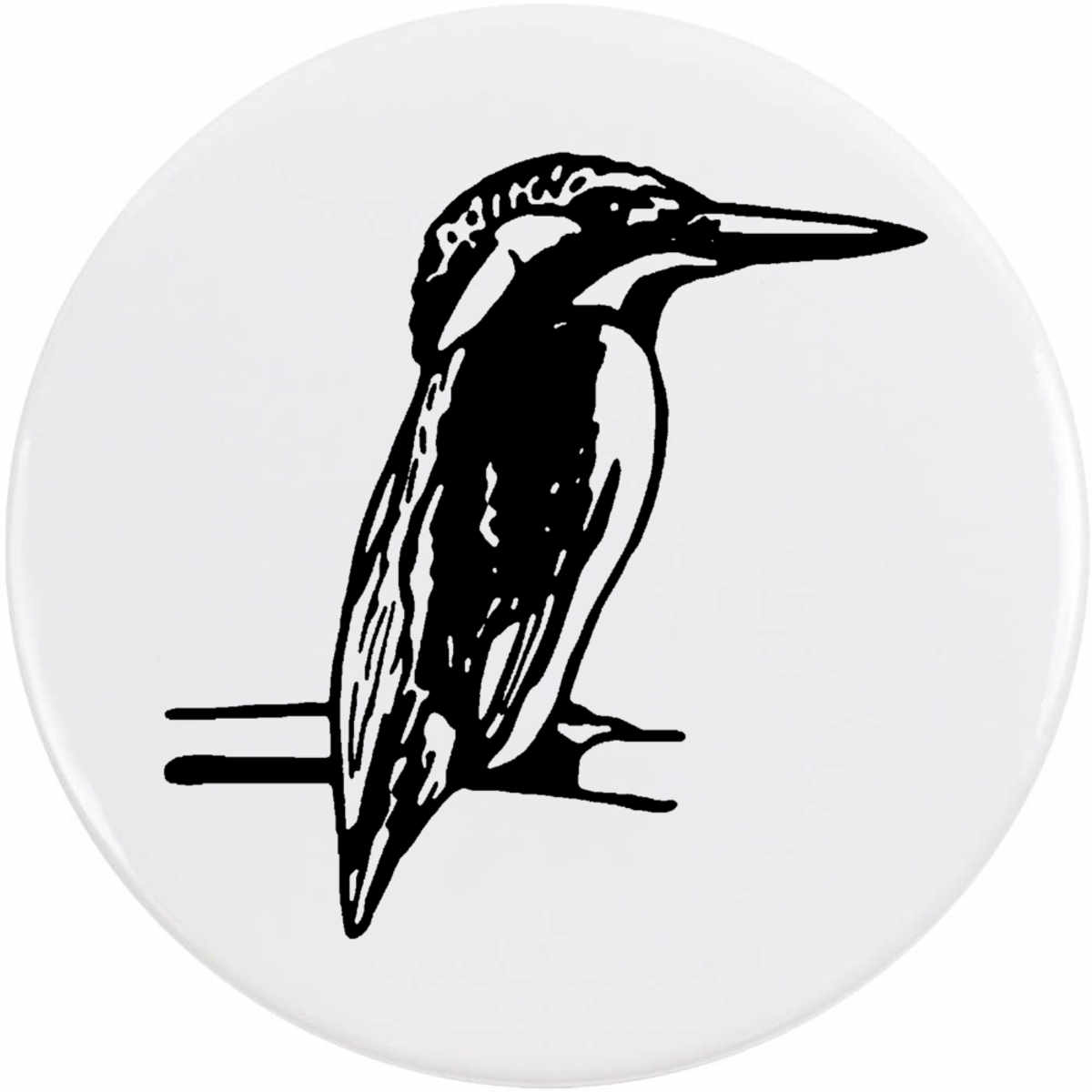 'Kingfisher' Button Pin Badges (BB021651)
