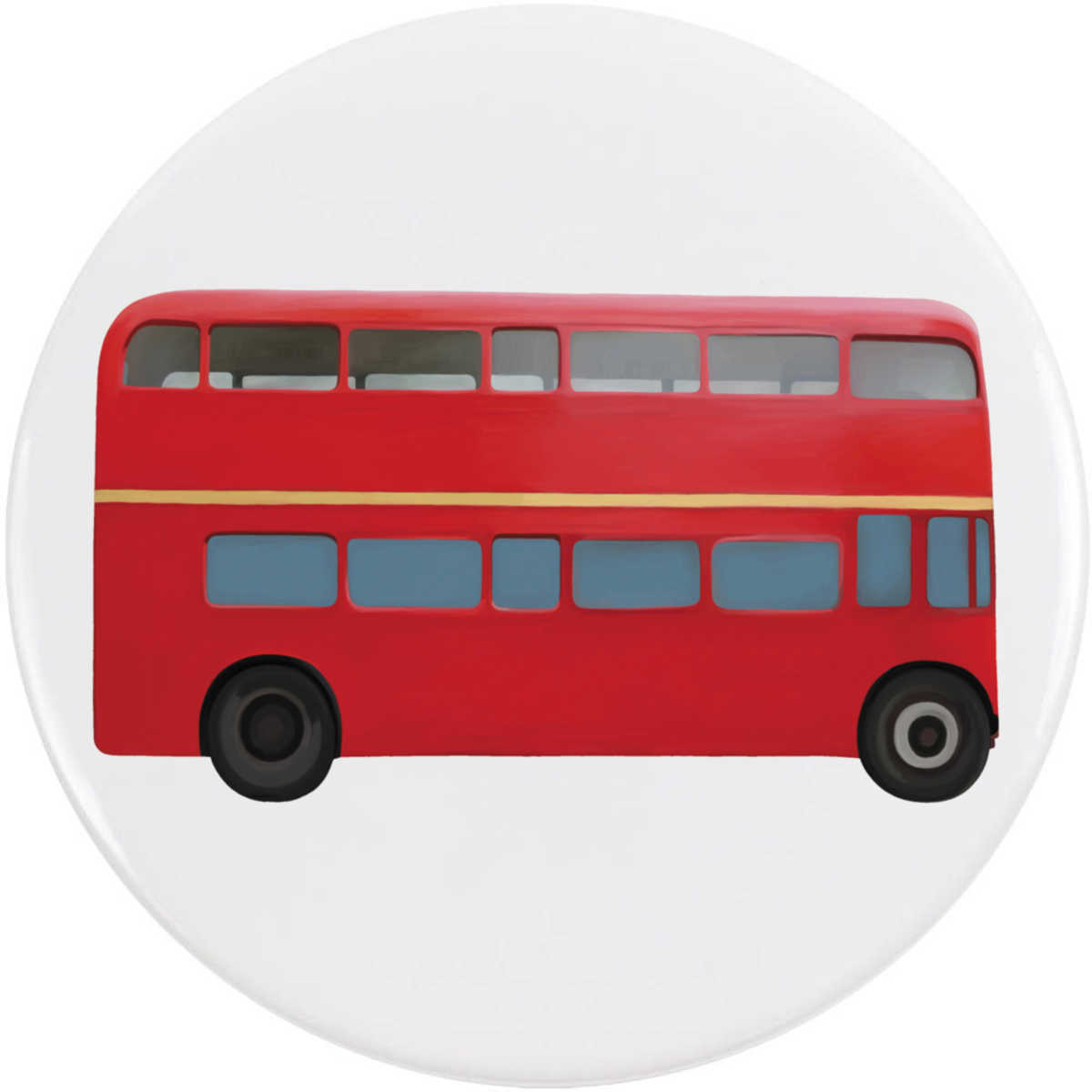 'London Bus' Button Pin Badges (BB022902)
