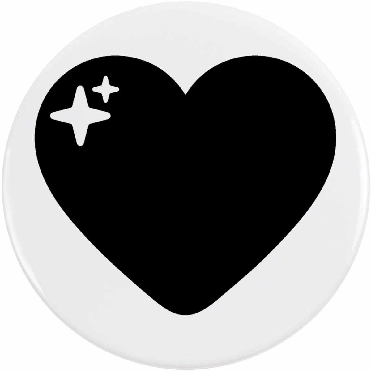 'Love Heart' Button Pin Badges (BB037194)