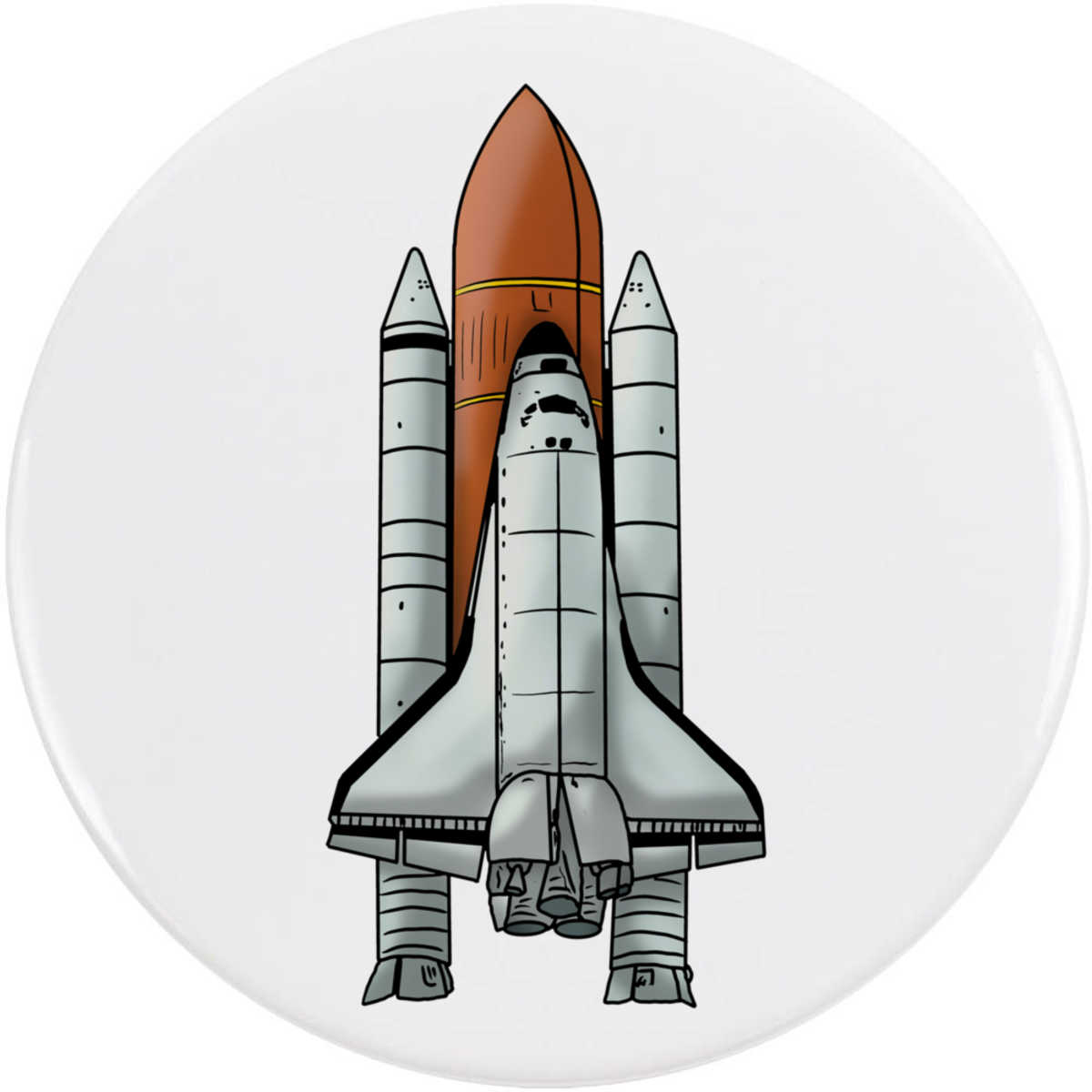 'Space Shuttle' Button Pin Badges (BB037936)