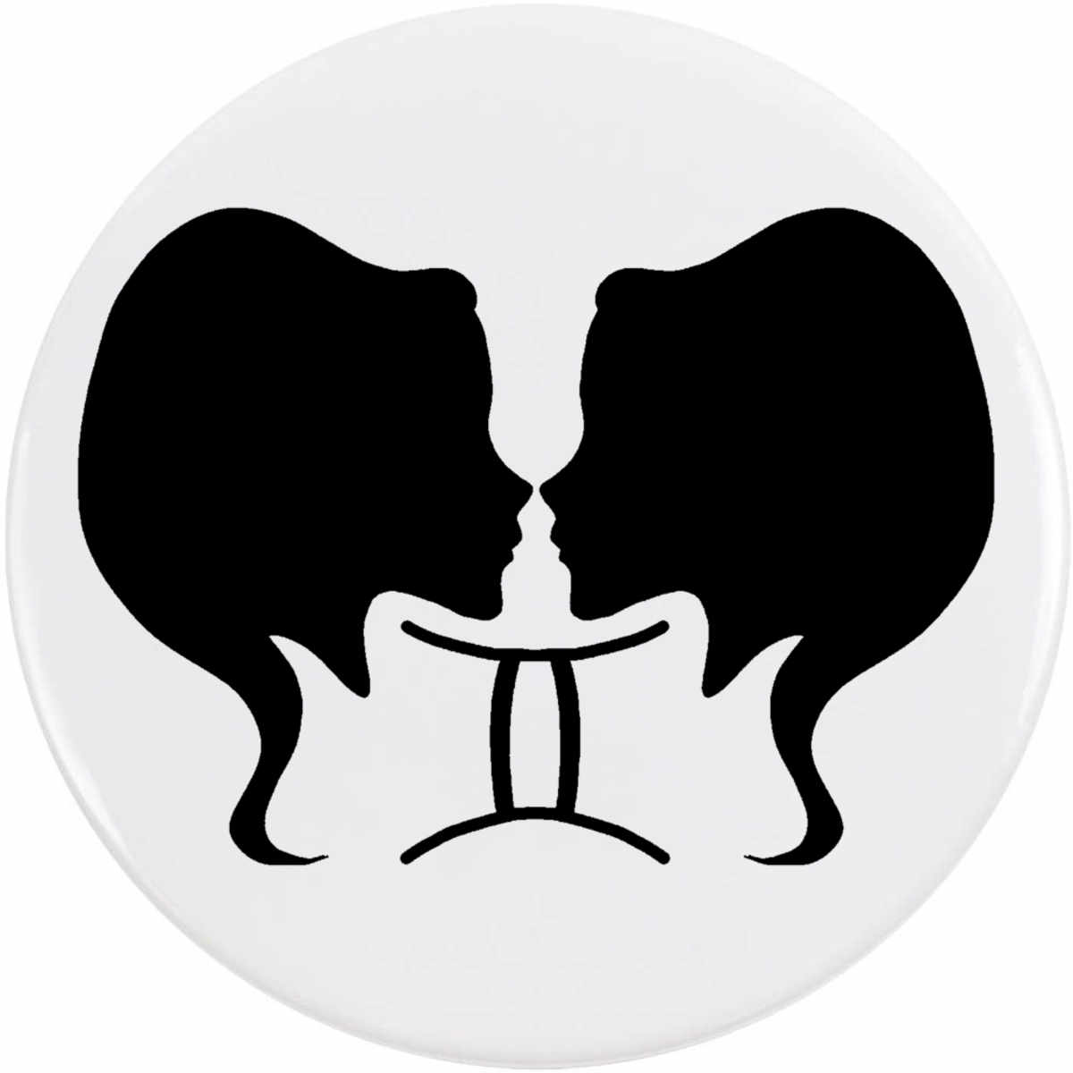 'Gemini the Twins' Button Pin Badges (BB038866)