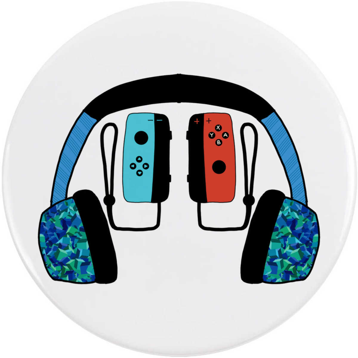 'Gaming Stuff' Button Pin Badges (BB043433)