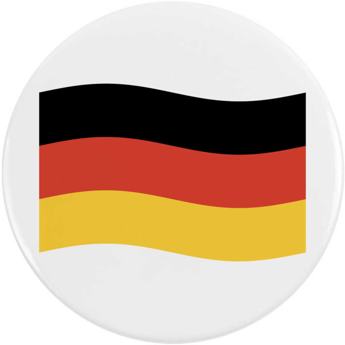 'Waving German Flag' Button Pin Badges (BB044223)