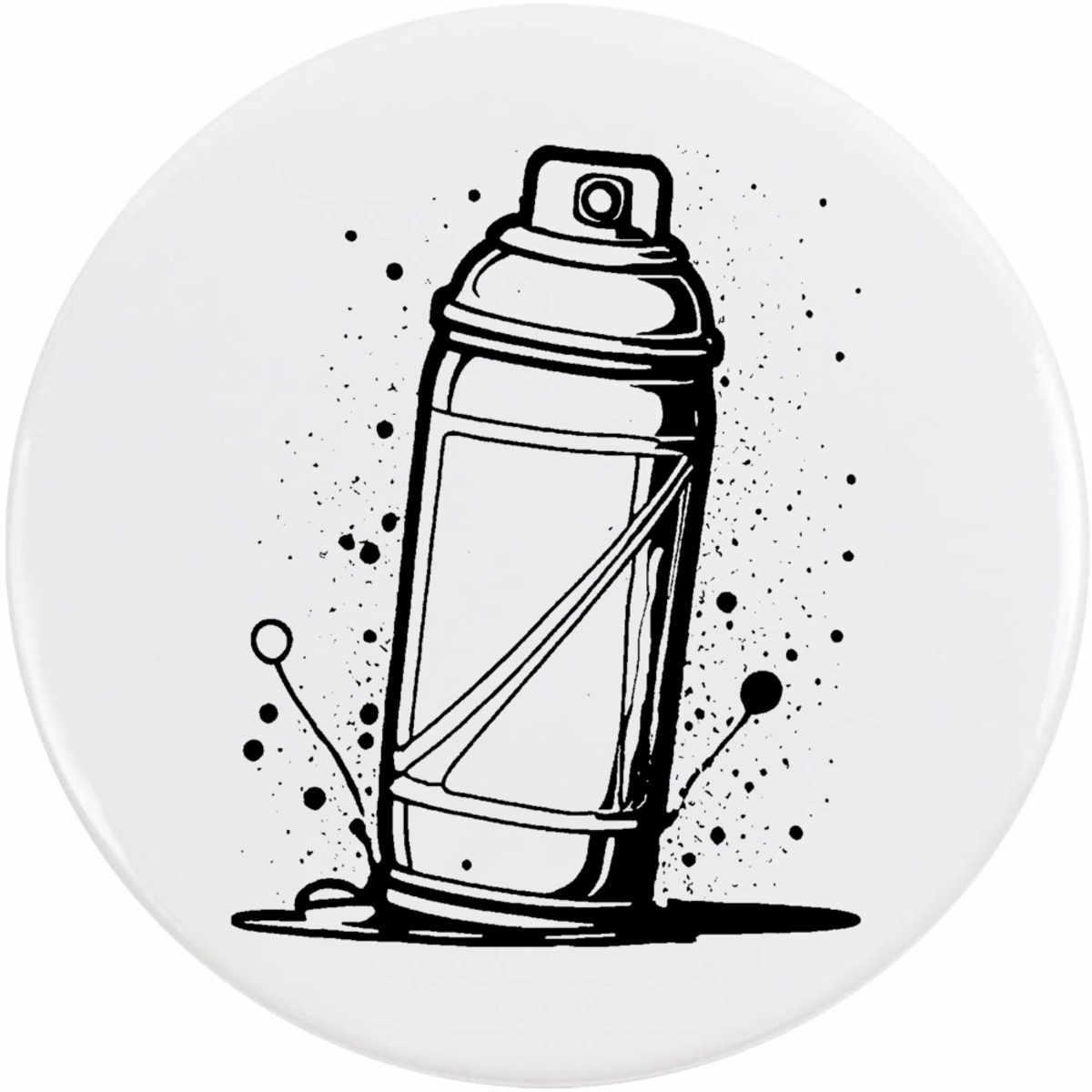 'Spray Paint Can' Button Pin Badges (BB044962)