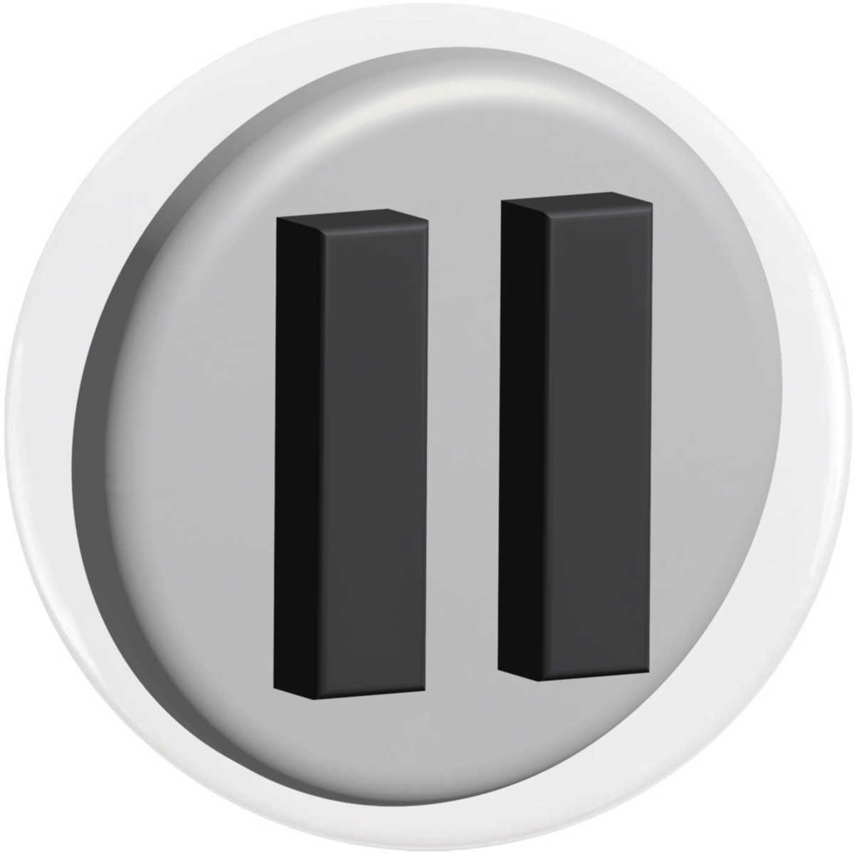 'Pause Button' Button Pin Badges (BB046830)