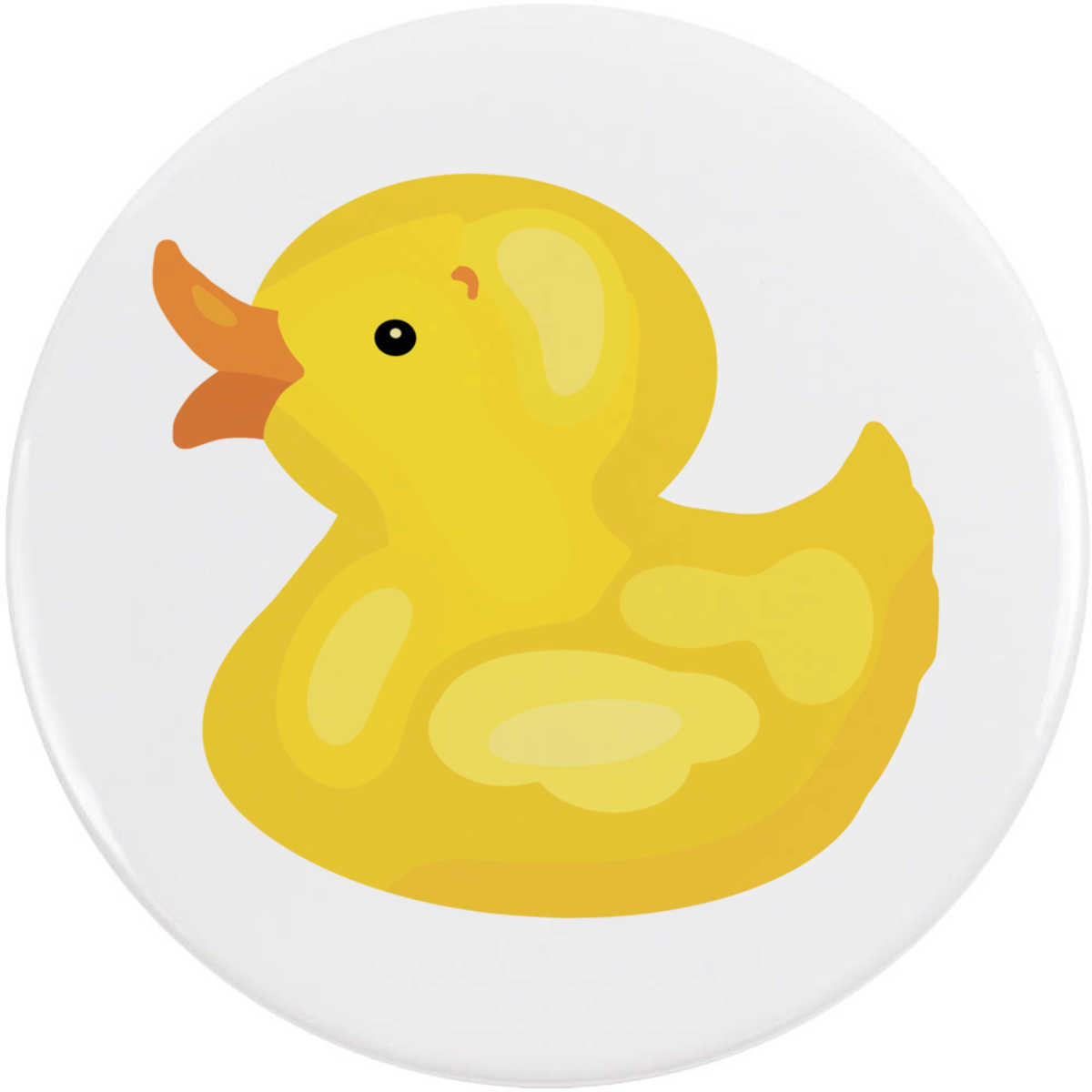 'Bath Toy Duck' Button / Lapel Badges - Pin Back Badges for Clothes, Bags, Accessories and Gifts (BB048563)