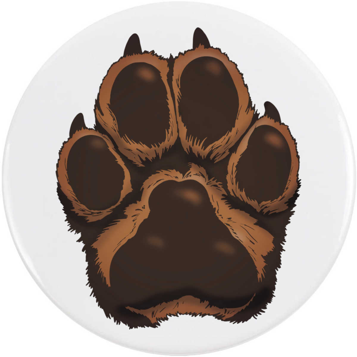 'Paw Print' Button Pin Badges (BB051282)