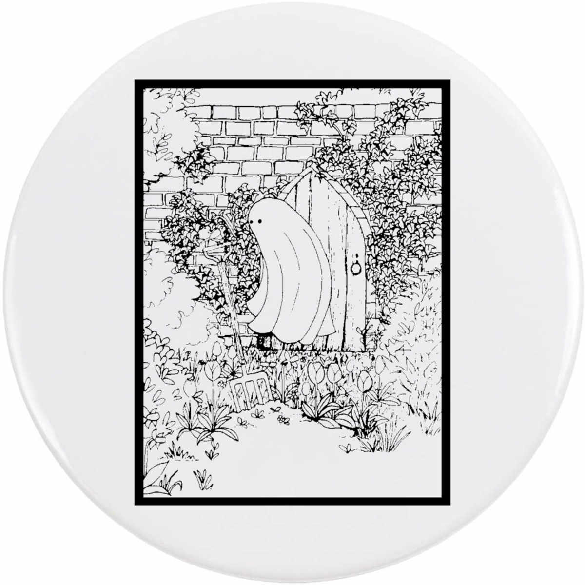'The Secret Garden' Button / Lapel Badges - Pin Back Badges for Clothes, Bags, Accessories and Gifts (BB052864)