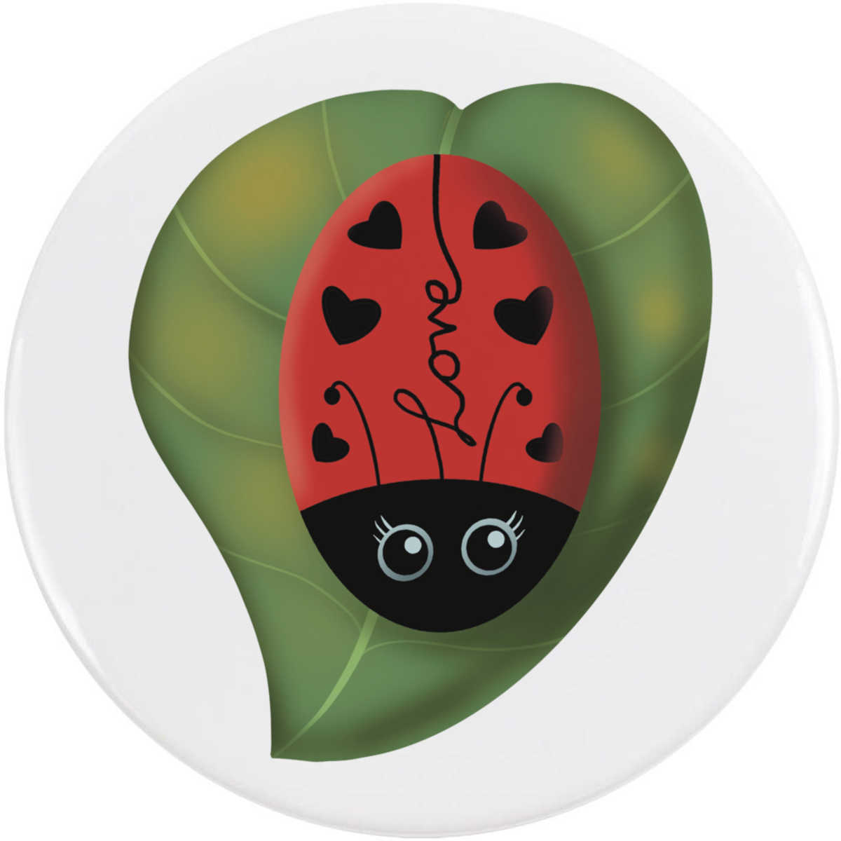 'Ladybird Love Bug' Button Pin Badges (BB053725)