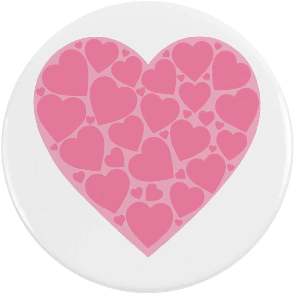 'Lots of Love' Button Badge - 77mm - Pin Back / Lapel Badge for Clothes, Bags, Accessories and Gifts (BB00143062)