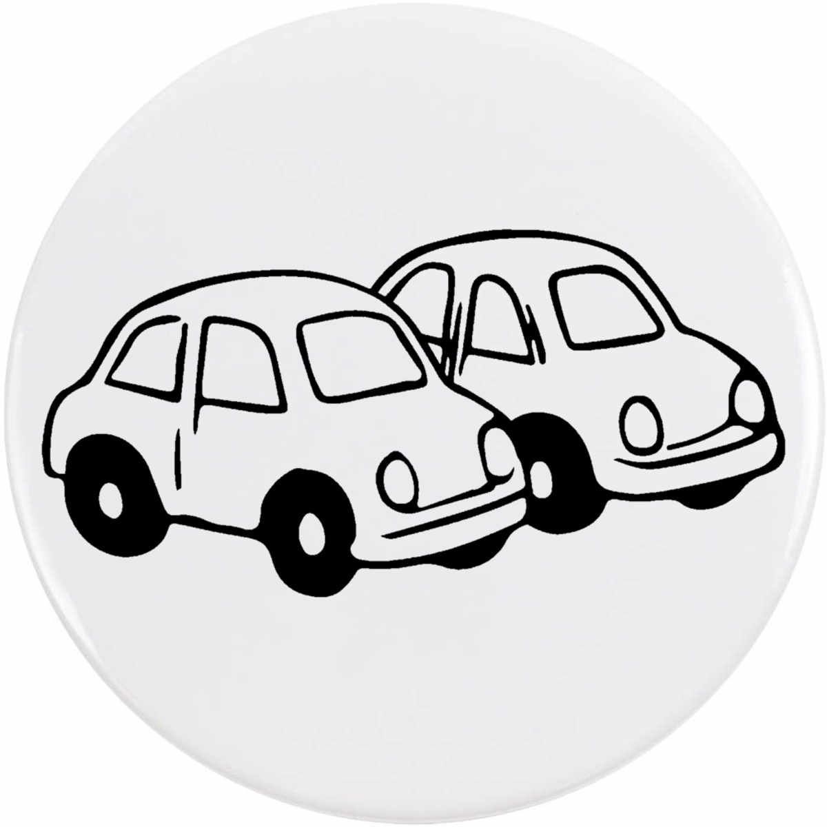 'Cars Vehicles' Button / Lapel Badges - Pin Back Badges for Clothes, Bags, Accessories and Gifts (BB054911)