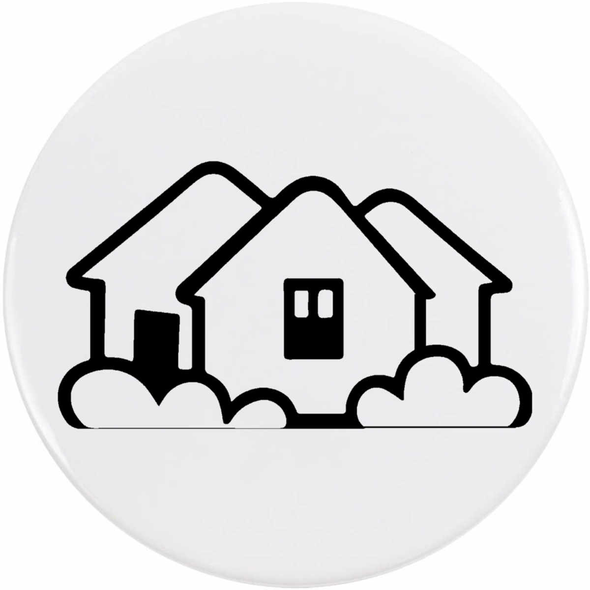 'Nice Neighbourhood' Button Pin Badges (BB056623)