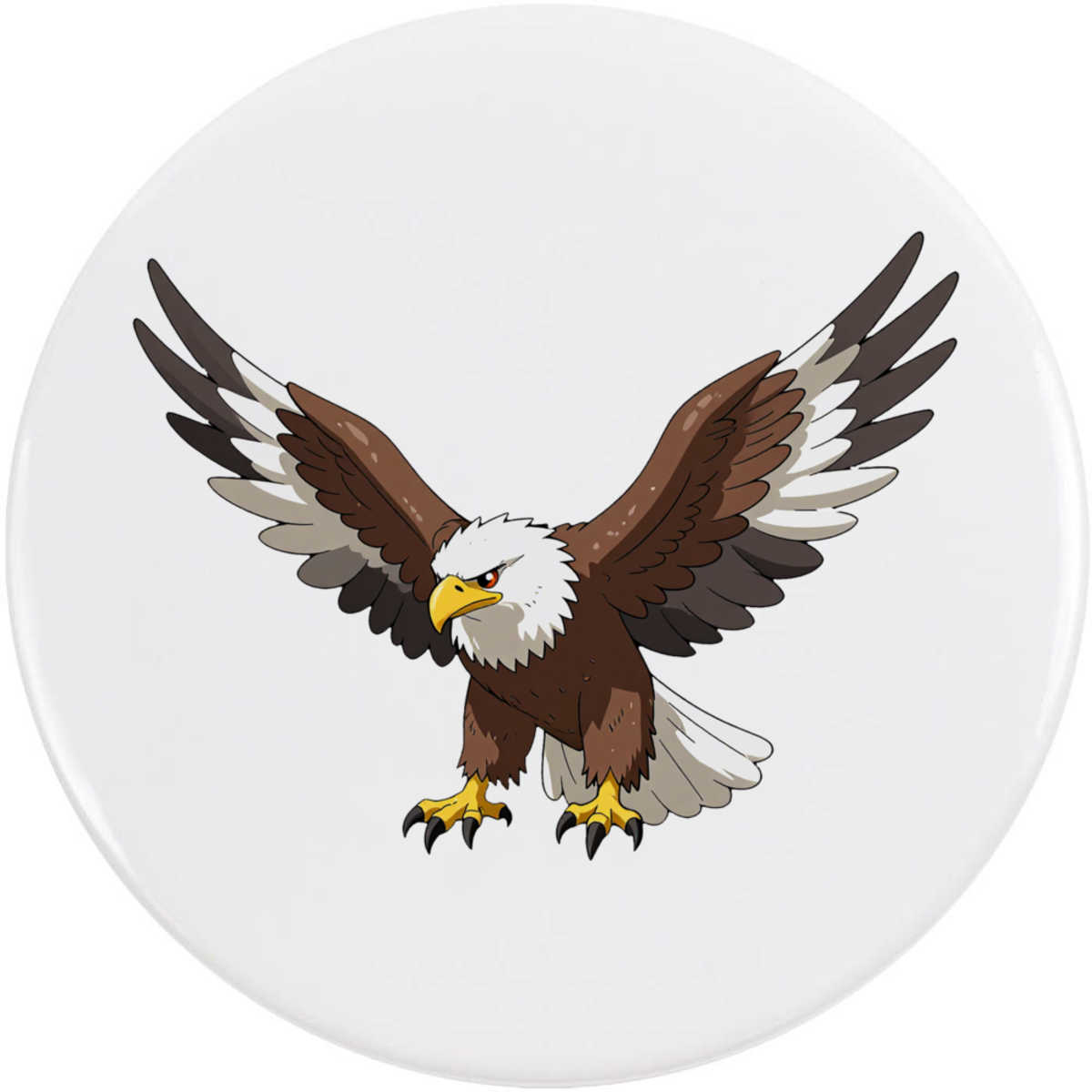 'American Eagle' Button Pin Badges (BB059871)