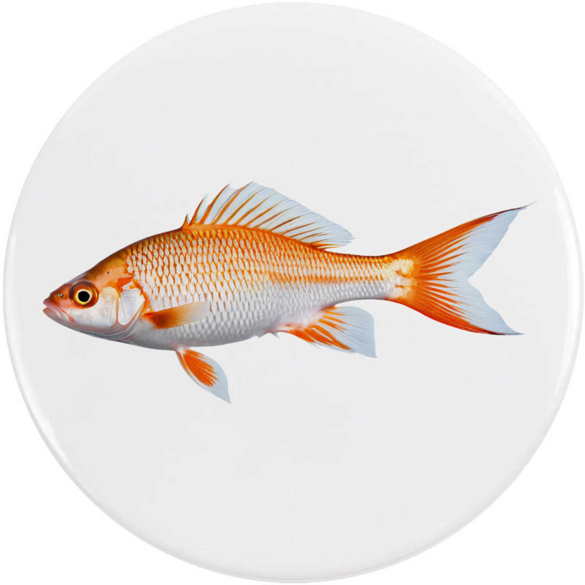 'Fish' Button / Lapel Badges - Pin Back Badges for Clothes, Bags, Accessories and Gifts (BB059900)