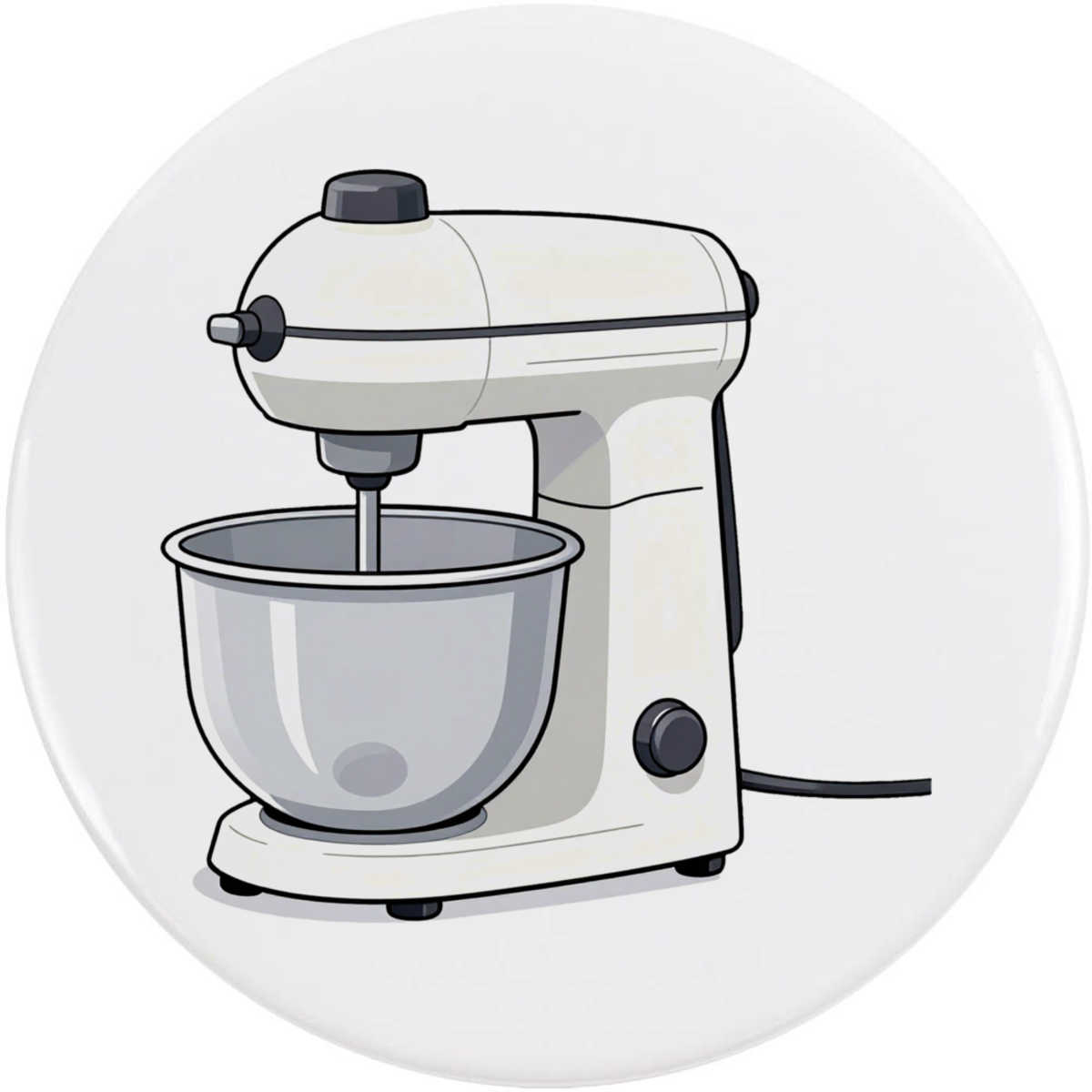 'Stand Mixer' Button Pin Badges (BB061389)