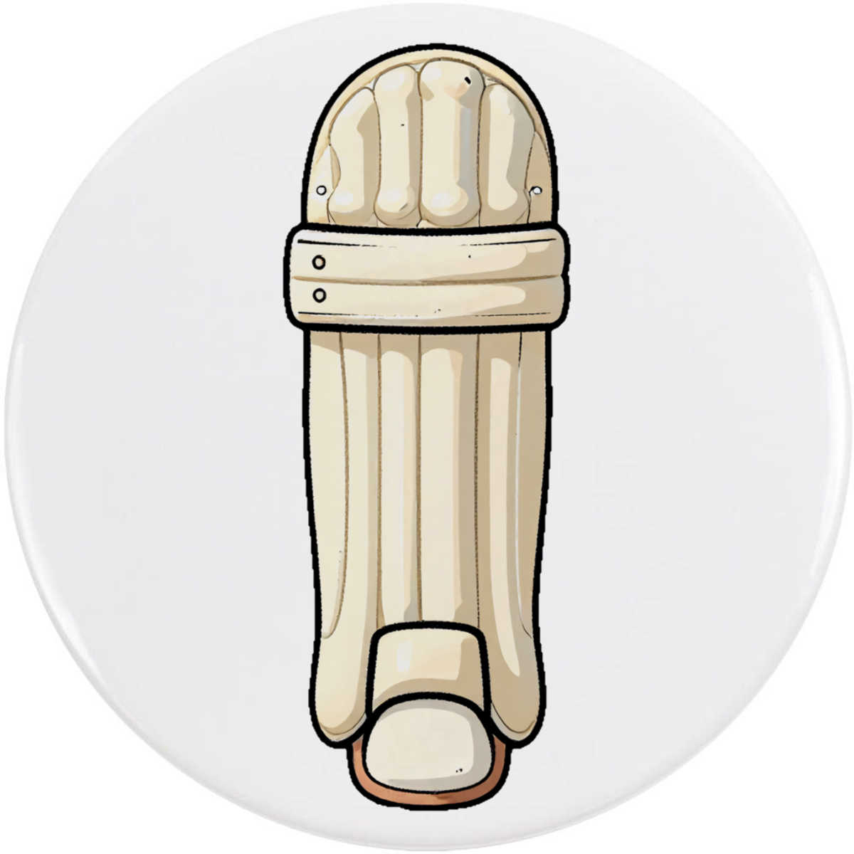 'Cricket Pads' Button Pin Badges (BB062269)