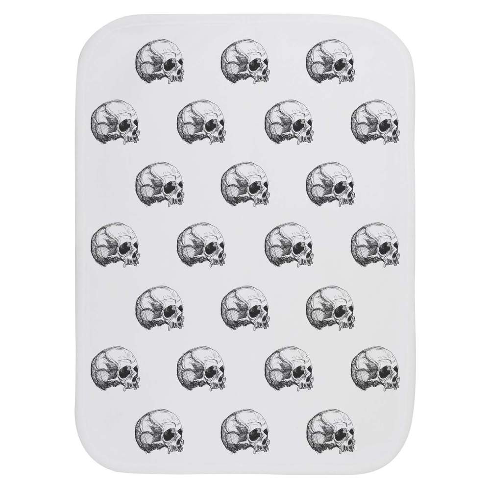 'Skull' Baby Burp / Wash Cloth (BC00001607)