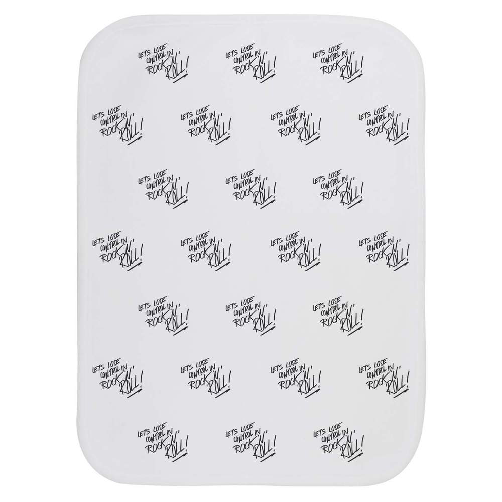 'Rock & Roll' Baby Burp / Wash Cloth (BC00004003)