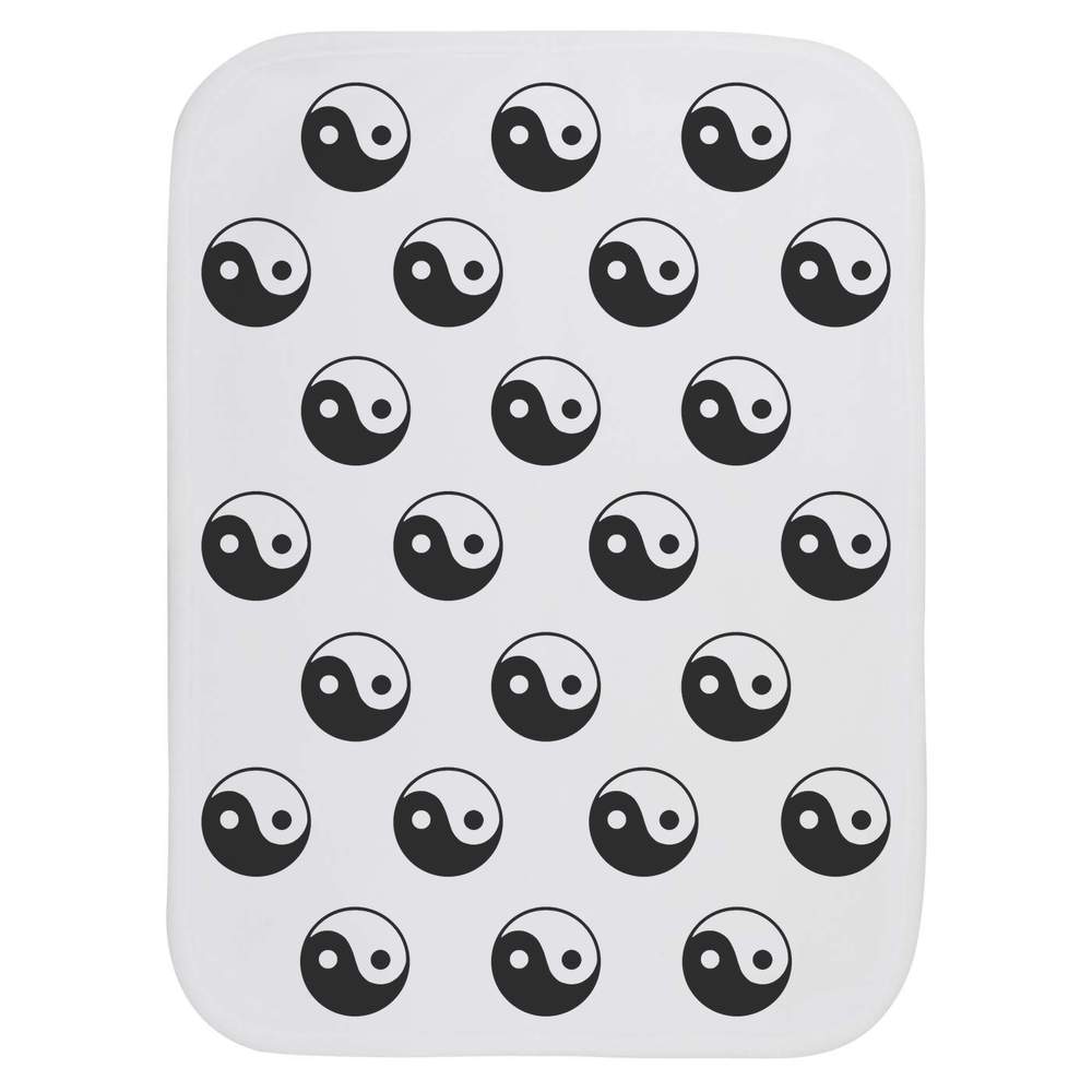 'Yin Yang Symbol' Baby Burp / Wash Cloth (BC00005798)
