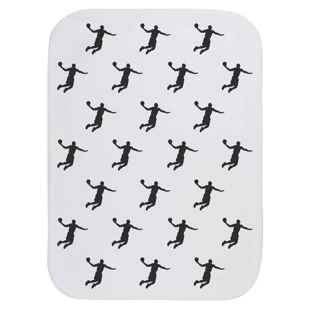 'Basketball Player' Baby Burp / Wash Cloth (BC00006547)