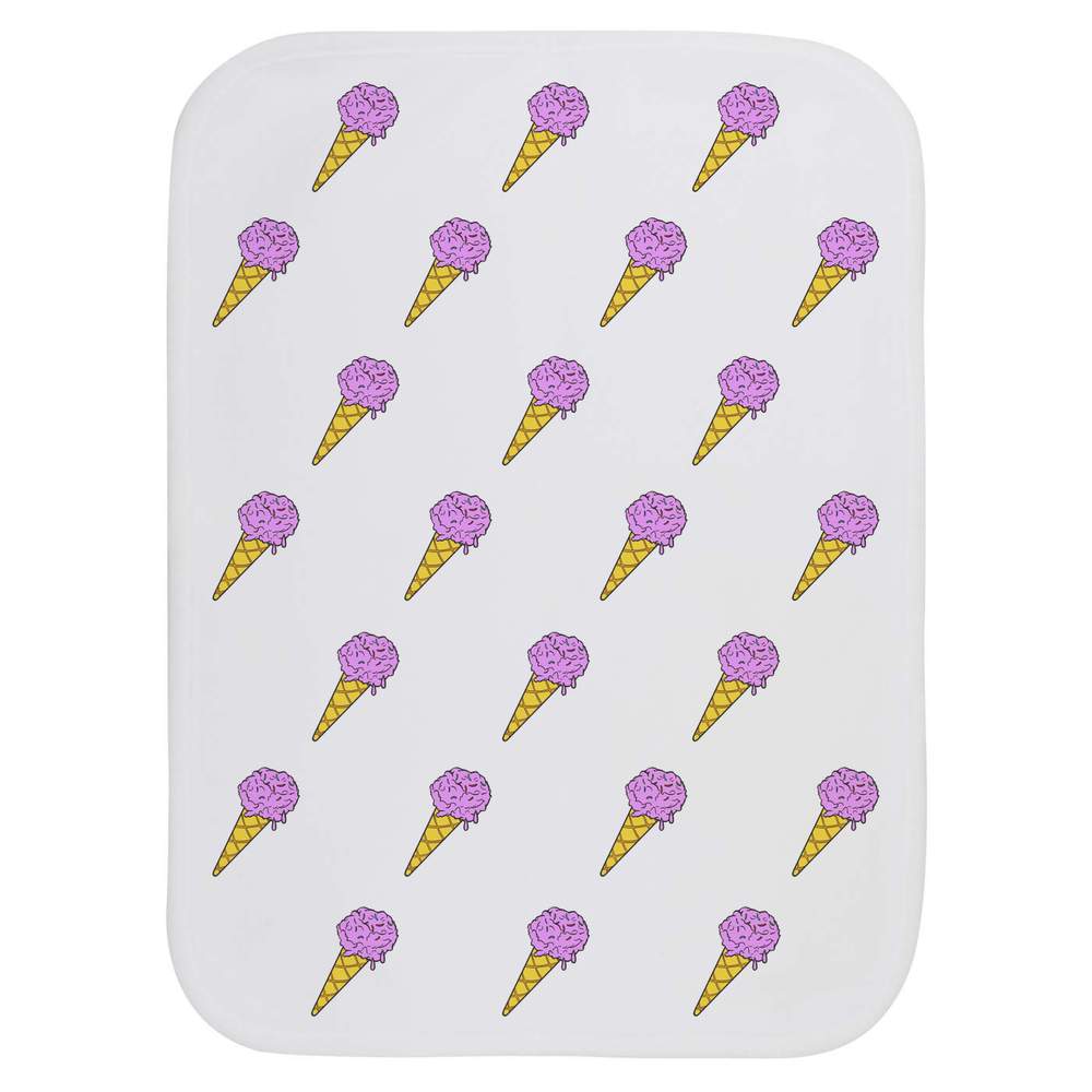 'Ice Cream Cone' Baby Burp / Wash Cloth (BC00006616)